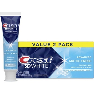 Crest 3D White ADVANCED ARCTIC FRESH 2 x 93 g