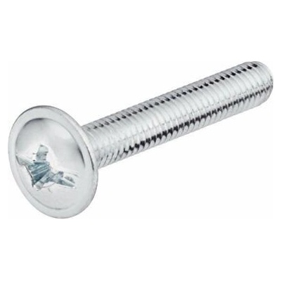 šroub M4*45mm , celozávit , okrasný s límcem Zn DIN 967 – Hledejceny.cz