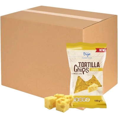 DIJO Tortilla chips Nachos CHEESE 10 x 150 g