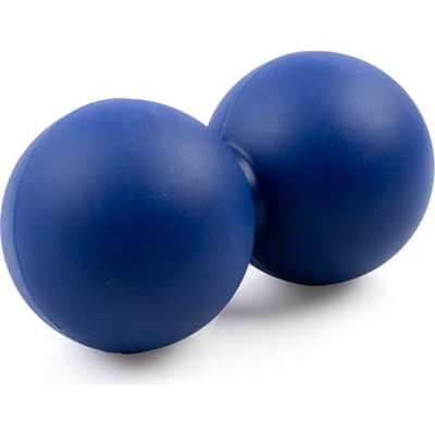 beUnik Duoball Masážná loptička dvojitá, farba: modrá