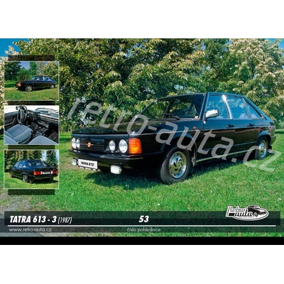 Pohlednice č. 53 - TATRA 613 - 3 (1987)