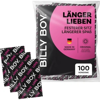 Billy Boy 100 бр. Задържащи презервативи Billy Boy Länger Lieben