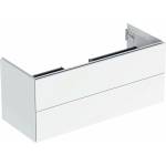 Geberit Стенен шкаф Geberit One, лъскаво бял, 120 см, с 2 чекмеджета (505.265.00.1)
