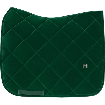 Maximilian Equestrian Velvet Saddle Pad Jade