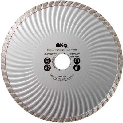 Magg Diamantový kotouč TURBO 180x22,2mm