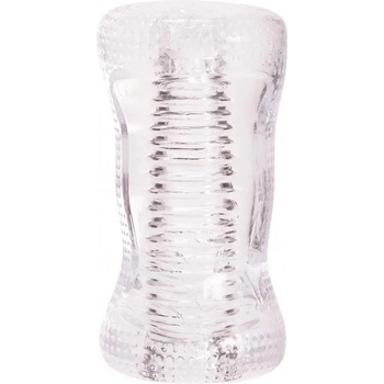 SuperLove Clear Ribbed Masturbator