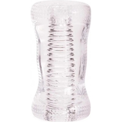 SuperLove Clear Ribbed Masturbator