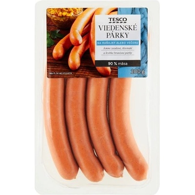 Tesco Viedenské párky 200 g