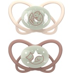 NIP Бебешка залъгалка NIP Green - My Butterfly Night, 16-32 м, 2 броя, бежови (4000821426306) - baby