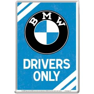Postershop Plechová pohlednice - BMW Drivers Only