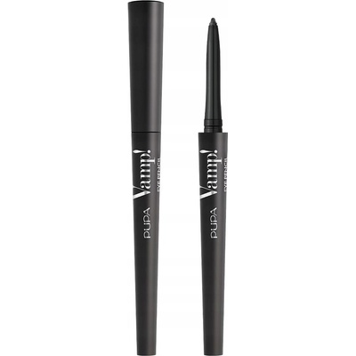 PUPA Milano Vamp! očné linky Antimónový prášok 100 Iconic Black 0,35 g