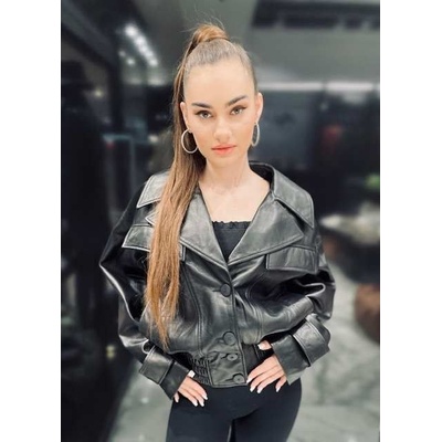 Max Original Leather Dámska kožená bunda JCK RH2 black