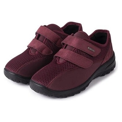 Vlnka Dámské prodyšné gelové tenisky na suchý zip červená – Zboží Dáma