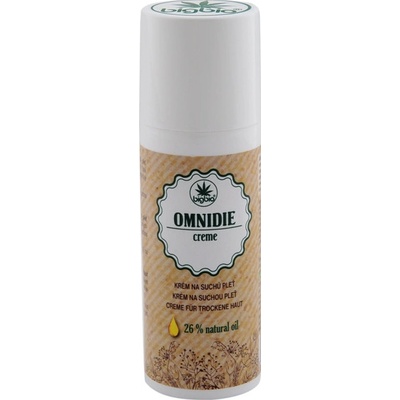 BigBio Omnidie konopný krém na suchú pleť 50 ml