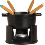 Staub Комплект за фондю Staub 10 см черен 8 части (40509-587-0)