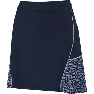 Ping Odetta Ladies Printed Skort navy/paradise green