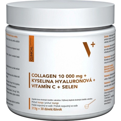 Clinical Collagen+k.Hyal.+vit.C+selen mango 313 g