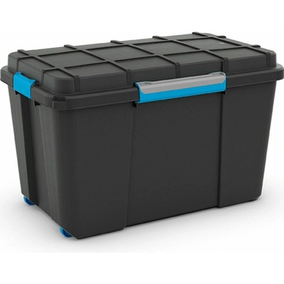 KIS Scuba box XL 106 l modré zatváranie čierna L