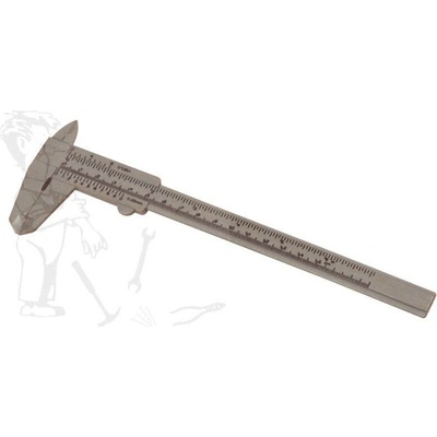 TopTrade měřidlo posuvné plastové s přesností 0,5 mm 150 mm hobby 105051