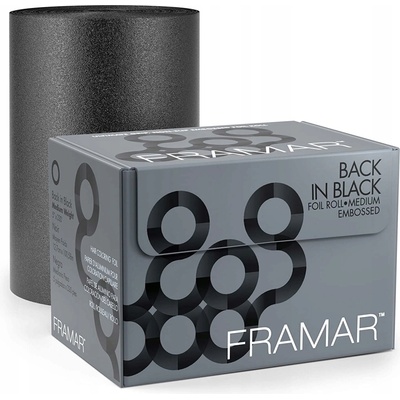 FRAMAR Kadernícka fólia Čierna Stredná 100 m