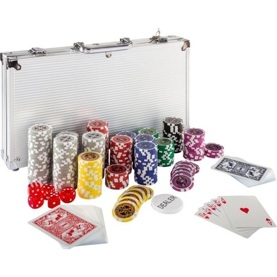 GamesPlanet 2642 Poker set 300 laserových žetonů Ultimate – Zboží Dáma