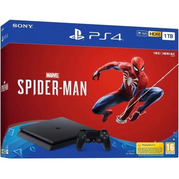 Sony PlayStation 4 Slim 1TB (PS4 Slim 1TB) + Marvel Spider-Man