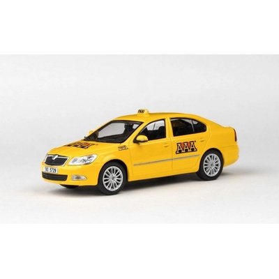 Abrex Škoda Octavia II facelift 2008 AAA Taxi 143ABX-012XD01 1:43
