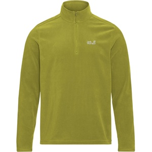 Jack Wolfskin Мъжки поларен пуловер Jack Wolfskin Taunus 100 Halfzip Fleece jumper - Khaki Green - размер XL (005-7014-0614)