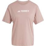adidas Дамска тениска Adidas Terrex Classic Logo T-Shirt Womens - Warm Clay