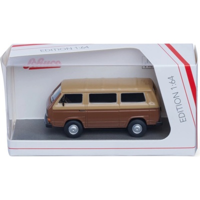 Schuco VW T3 Bus Brown / Beige 1:64