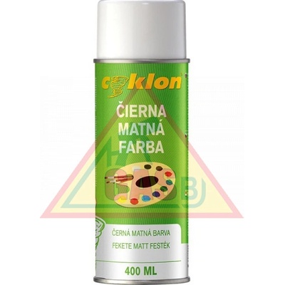 Cyklon , 400ml, Čierna matná