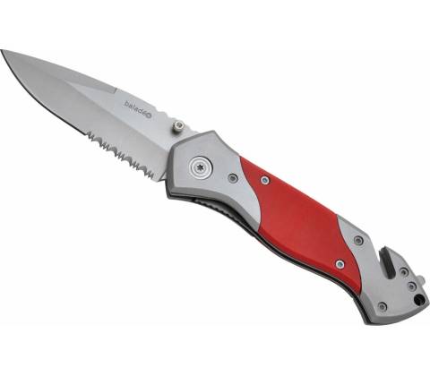 Baladeo Rescue Security Knife red
