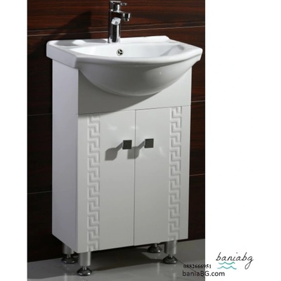 Inter Ceramic Долен стоящ pvc шкаф за баня icp 5050s СПЕНСЪР