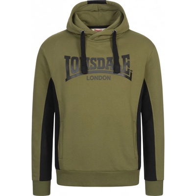Lonsdale mikina Olive čierna