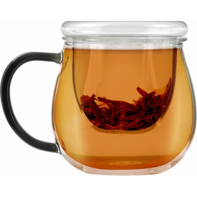 Design Sklenice na kávu a čaj Vialli 400 ml
