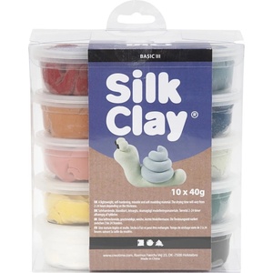 Creativ Company Set Silk Clay Dusty Colours (79154)