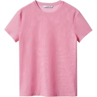 MANGO Тениска 'polly' розово, размер xl