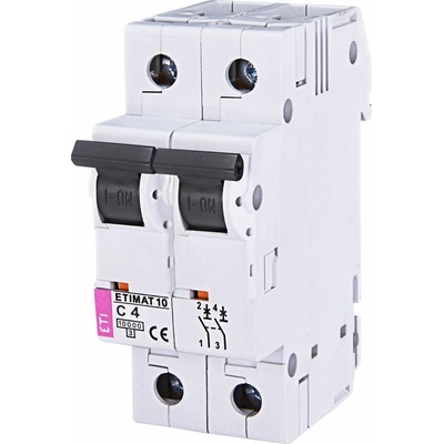 Eti-Polam 2P C 4A 10kA AC ETIMAT10 002133710