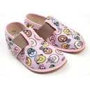 Pegres BF01 růžový donut Barefoot bačkory