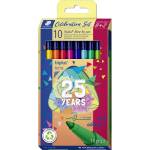 STAEDTLER Фибърпен Triplus Color 1, 0 25 цвята асортименти (8+2) (323 C10 TA)