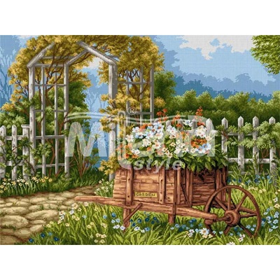 Milena Style Приказна градина - гоблен със схема конци Ariadna 1: 1