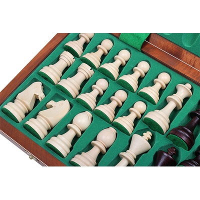 Šachy Dřevěné Turnajové č. 7, král 10 cm - ORIGINÁLNÍ Sunrise Chess & Games