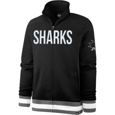 47 Brand mikina San Jose Sharks Full Blast ‘47 Legendary Track jacket