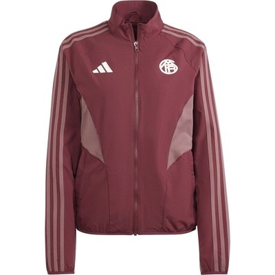 adidas Дамско яке Adidas Bayern Munich Anthem Jacket 2024 2025 Womens - Red