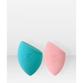 Real Techniques sponge+ Miracle Airblend penový aplikátor na make-up 2 ks