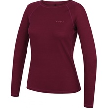 MOOA Dámske tričko Singlebase Active Long červená