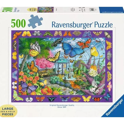 RAVENSBURGER Pavilon motýlů XXL 500 dílků
