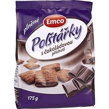 Emco Plněné polštářky s čokoládovou příchutí 175 g