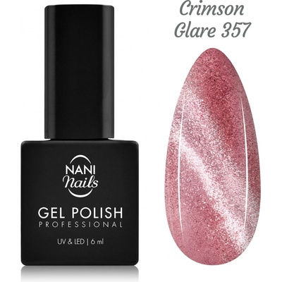 NANI Cat Eye gel lak Crimson Glare 6 ml – Zboží Dáma