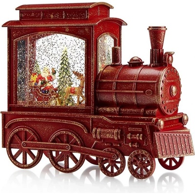 Markslöjd Dekorace lokomotiva LOCO LED 0,5 W červená 19 x 23 x 8 cm